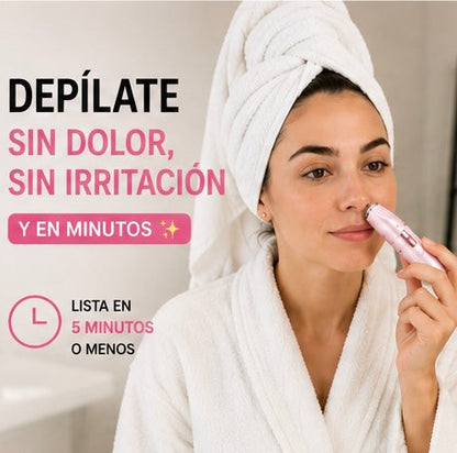 Depiladora 2en1 | Gloura™ 💎 Piel Suave y sin Irritación en 20 Segundos · Zona Bikini, Axilas, Rostro y Cuerpo.