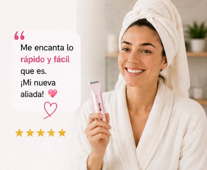 Depiladora 2en1 | Gloura™ 💎 Piel Suave y sin Irritación en 20 Segundos · Zona Bikini, Axilas, Rostro y Cuerpo.
