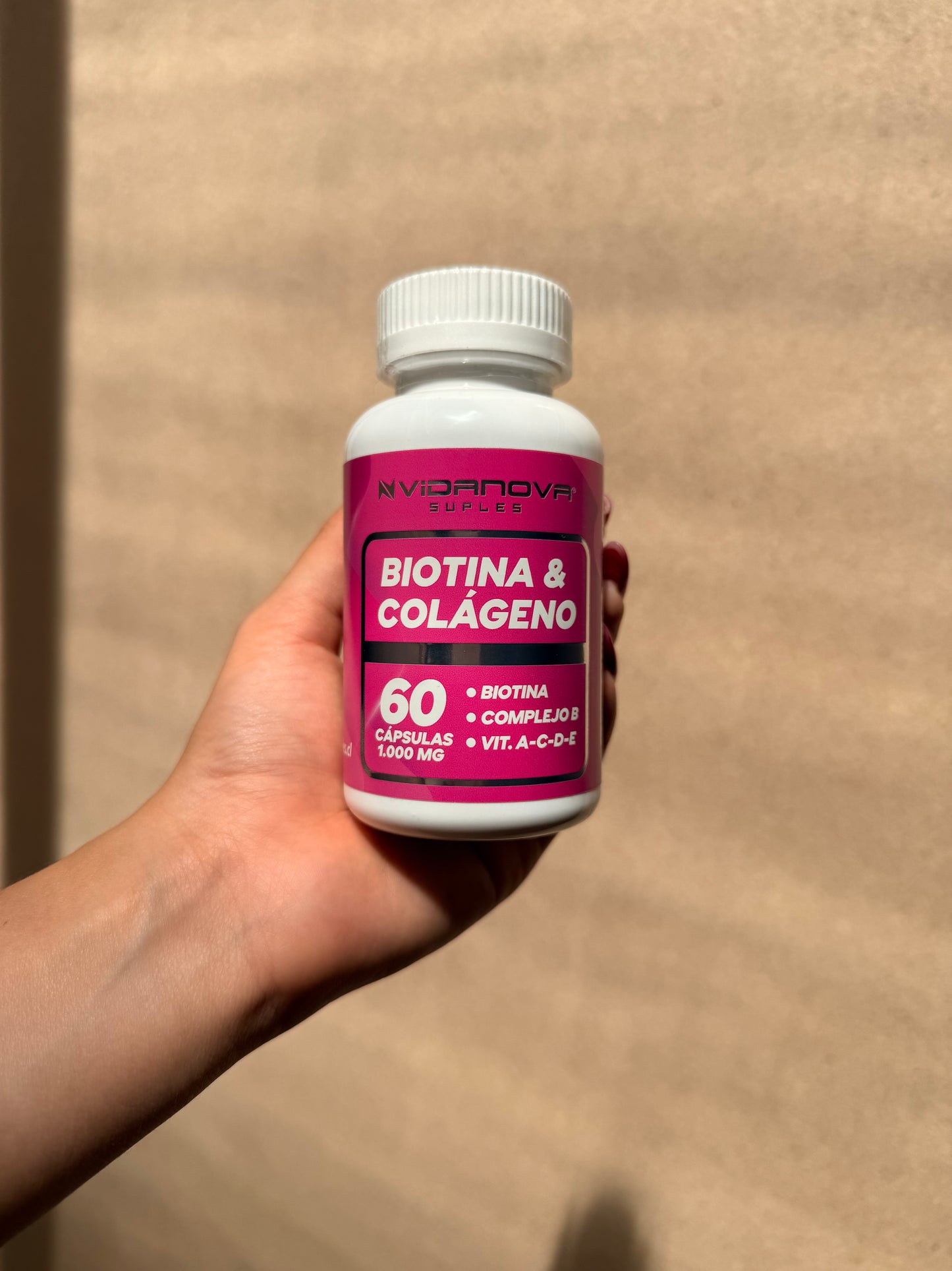 Biotina & Colágeno Complejo B + Vitaminas | Glow Natural Diario | Cabello Más Fuerte, Piel Radiante y Uñas Resistentes